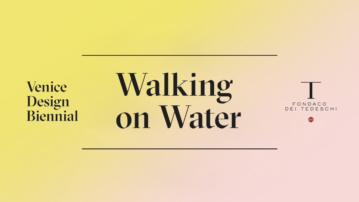Venice Design Biennal - Walking on Water - Performance sulla terrazza